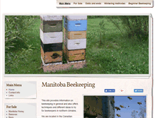 Tablet Screenshot of mbbeekeeping.com